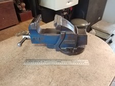 USED Record No 3 Engineers Bench Vice 4" Jaws Workshop Vice Made in England