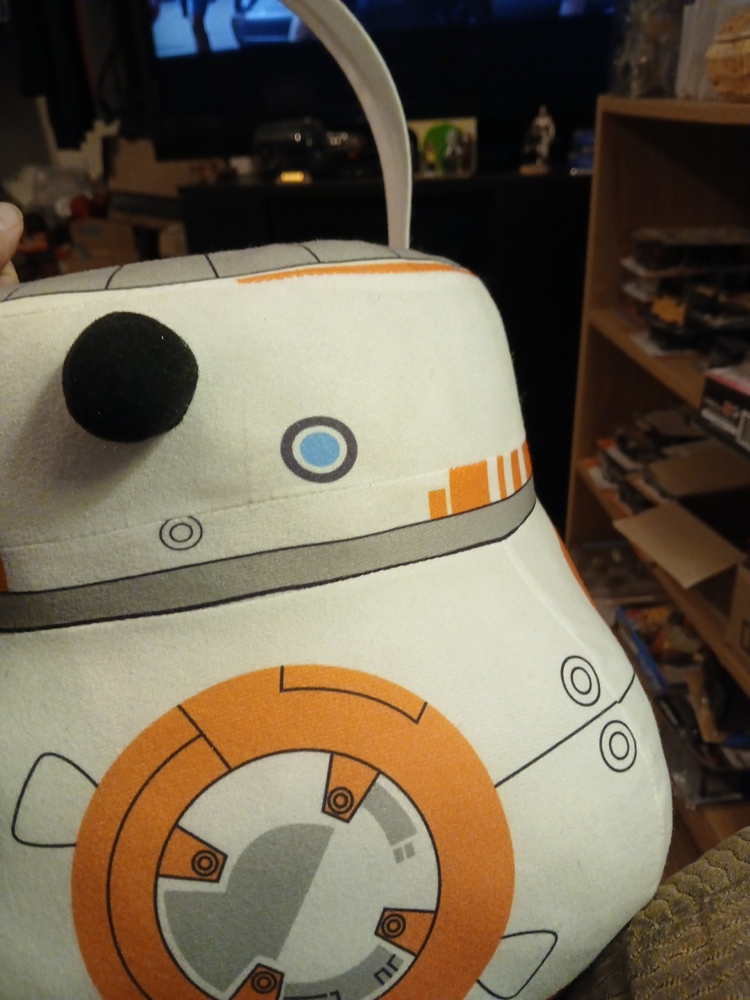 Halloween Treat Bucket Easter Basket Star Wars BB-8 Jumbo Plush 11.5"