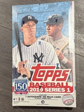 (FACTORY SEALED) 2019 TOPPS SERIES 1 BASEBALL HOBBY BOX