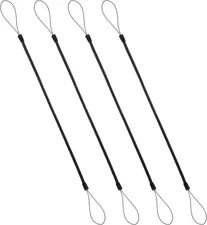 4Pcs Pen Leash Stylus Tether Plastic Elastic Tether Lanyard for Touch...