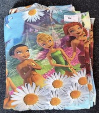 Disney Jersey Stoff Tinkerbell Feen Gänseblümchen 1,5x1,8m
