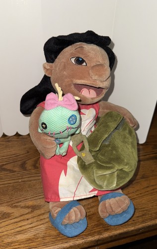 Disney Store Lilo Lilo & Stitch W Scrump Doll Messenger Bag Camera Brush 14" - Picture 4 of 4