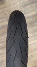 Pirelli Diablo Rosso III front motorcycle tyre - used 120/70R17 58W