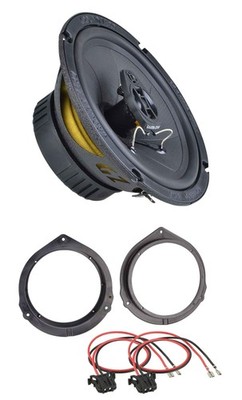 Ground Zero 2-Wege 120Watt 16,5cm Lautsprecher für Mercedes Viano Vito ab 14 Fro