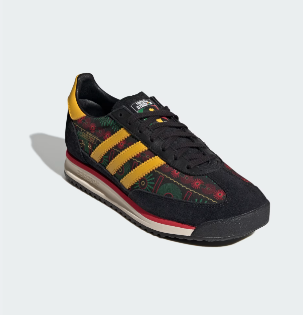 Adidas Originals SL72 RS Bob Marley KJ4476 Jamaica Black Men's