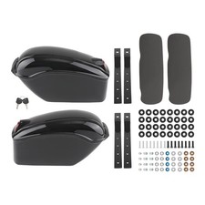 Bolsas rígidas para maletero equipaje motocicleta Harley Honda Yamaha con señal de giro