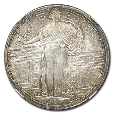 1917-D Standing Liberty Quarter Type-I MS-65+ NGC (FH) | eBay