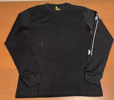 Carhartt Men's Black Long Sleeve Relaxed Fit T-Shirt Size S Made in USA