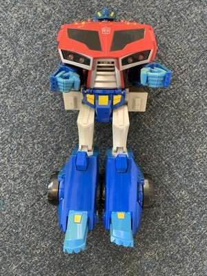 Transformers Optimus Prime Supreme Class Roll Out Command Action Figure ...
