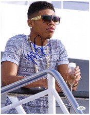 Yazz the Greatest Signed Autographed 11x14 Gold & Champagne Empire Photo ACOA