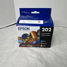 Epson 202 Standard Capacity Magenta Cyan Yellow Ink Set T202520-CP - Exp. 2026
