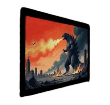 Kaiju Monster Godzilla Destruction Mayhem Patch Sew on sub