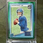 2025 Panini Donruss Optic - Rated Rookie Jaxson Dart #273 Green Velocity Prizm