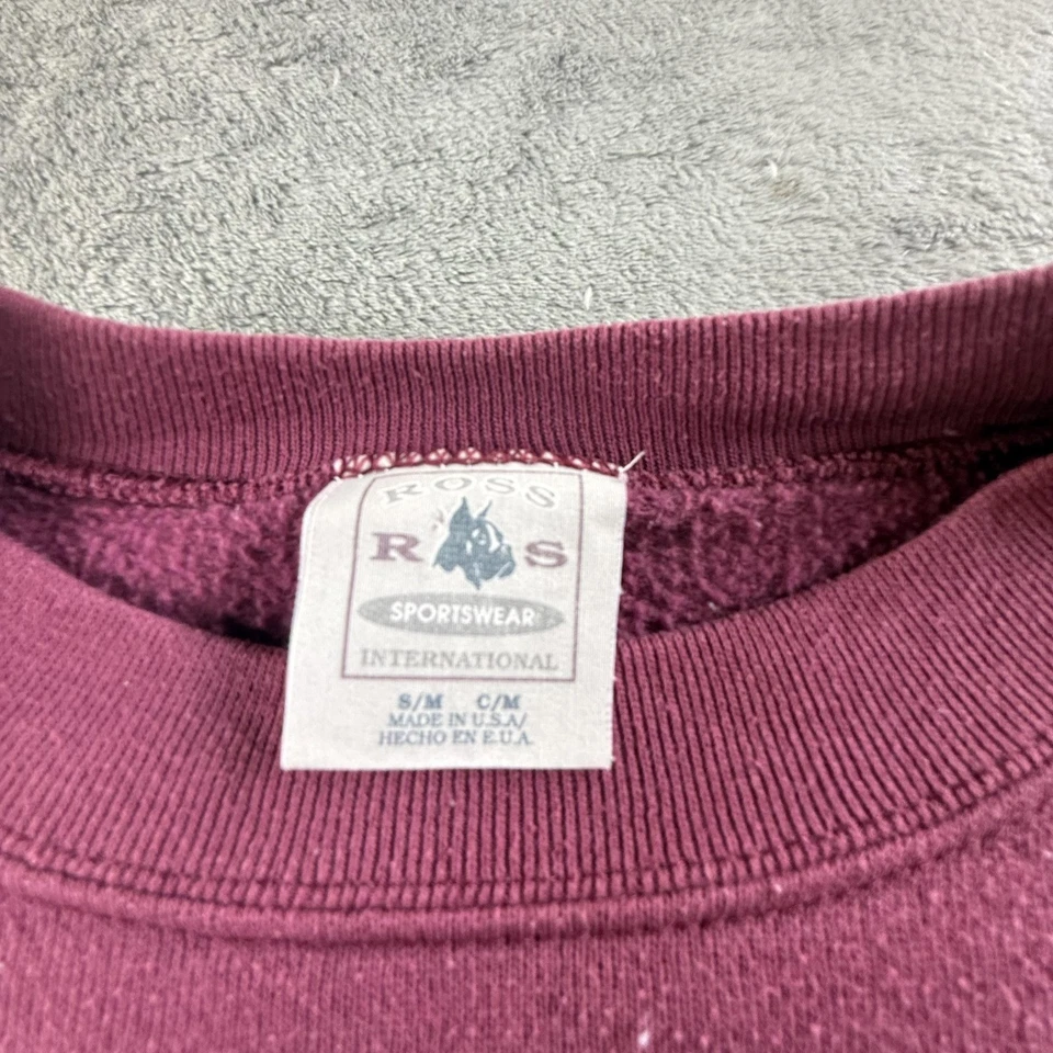 Vintage Attitude Sweatshirt Womens Small Ross Sportswear 90s USA Women Power Y2K - Image 4 of 4