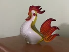Murano Vintage Glass Rooster Figurine