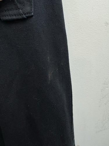 Pantalones Tripp NYC Talla 13 Negro Gótico Vintage Correas Cremallera Bondage Pierna Ancha - Imagen 4 de 7