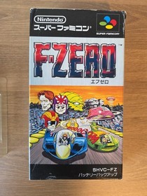 F-zero Super Famicom CIB SFC Nintendo US SELLER US SELLER