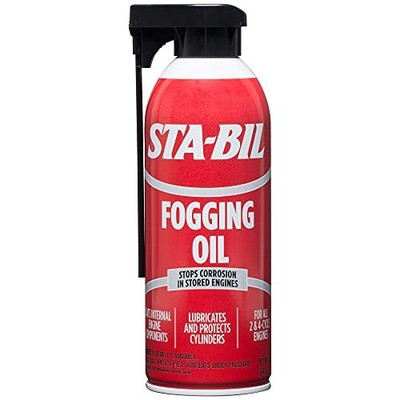  (22001) Fogging Oil - Stops Corrosion In Stored Engines - Pack of 1 12 oz.