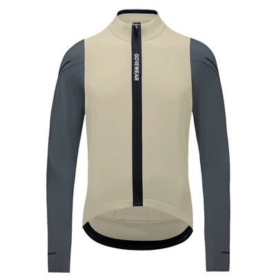Gore Wear Spinshift Thermo Longsleeve Jersey Herren Tech Beige Lab Graphite Rad