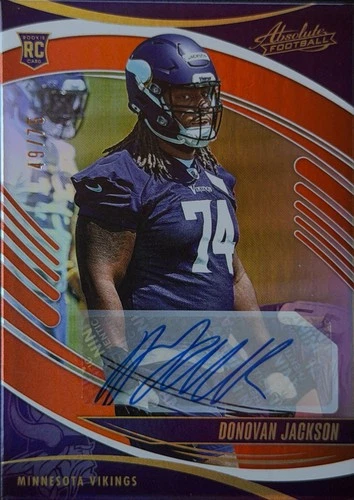 2025 Panini Absolute Donovan Jackson Base (RAW)