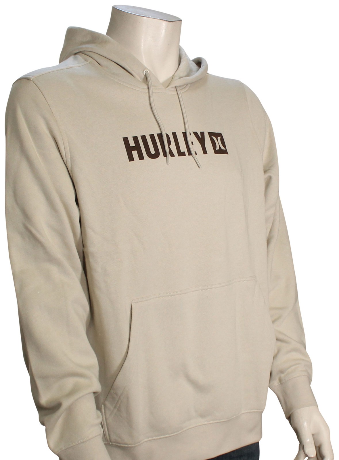 Hurley The Box Fleece Pullover Hoody - Bone - New 10090₽