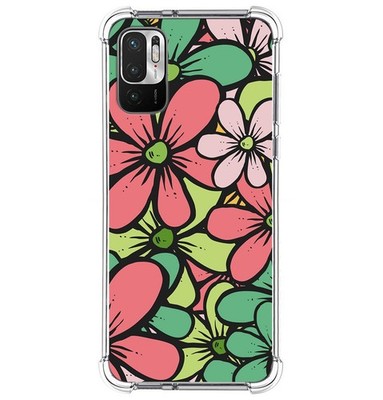 Hülle Silikon Stoßfest für Xiaomi Redmi Note 10 5G / POCO M3 PRO 5G Design, F