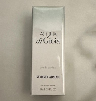 Giorgio Armani Aqua Di Gioia Eau de Parfum Spray 15mL/0.5 fl oz Travel Size New