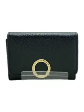 BVLGARI Coin Case Black Men's 33749