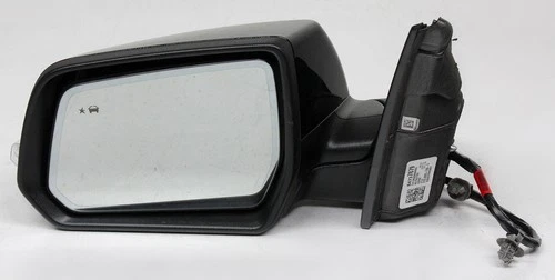 OEM Left Driver Side Exterior Mirror For GMC Acadia Onyx Black (GBA, WA8555)