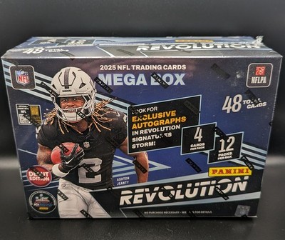 2025 Panini Revolution NFL Mega Box - Factory Sealed