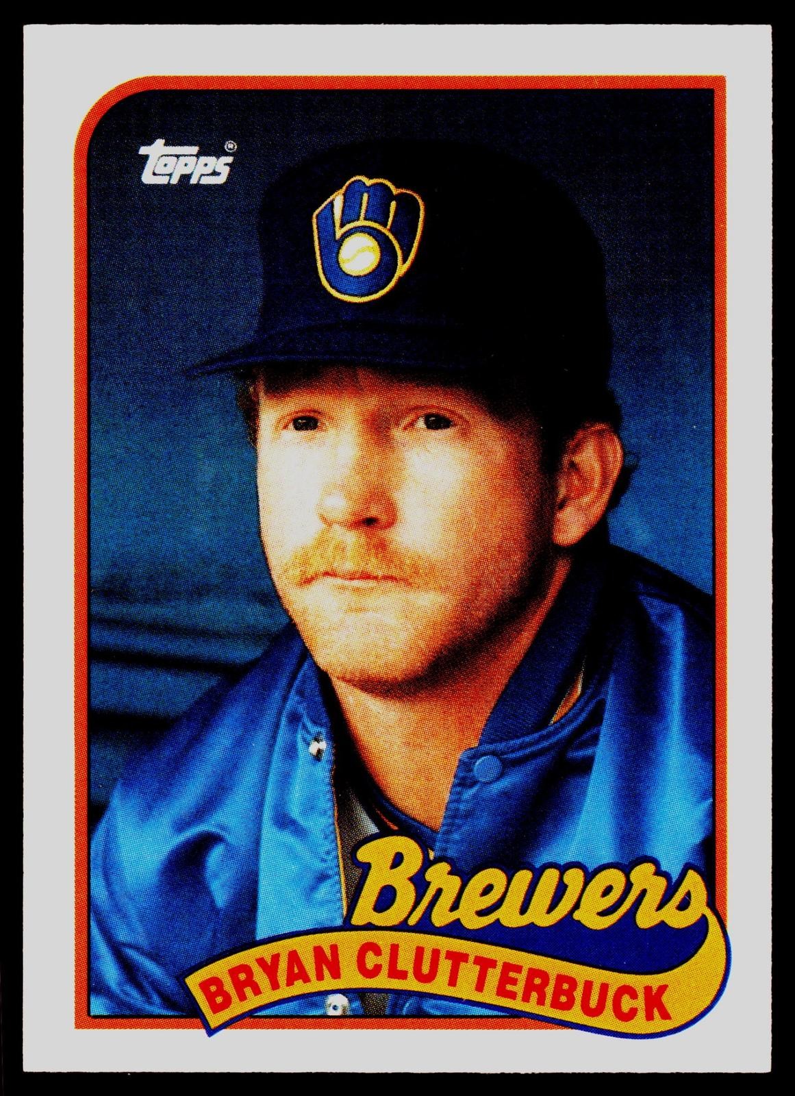 1989 Topps Traded #21T Bryan Clutterbuck - NM+