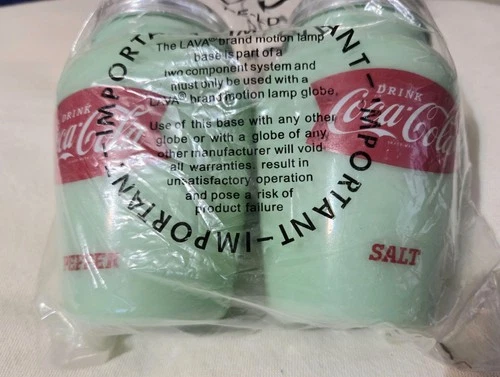 Coca-Cola Vintage Salt and Pepper Shakers