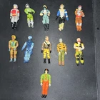 GI Joe Action Figure Lot 9 Figures, No Accessories