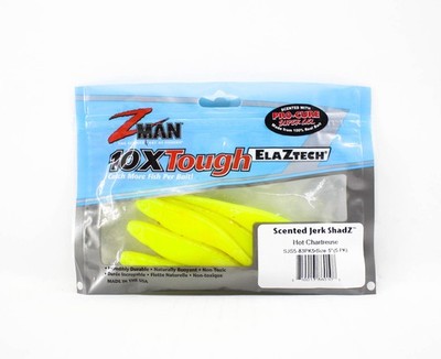 Zman Soft Köder Jerk ShadZ 5 Zoll 5/Pack Hot Chart (0108)
