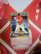2018 Bowman's Draft Baseball Base Gold Refractor 1st Rookie Will Banfield /50