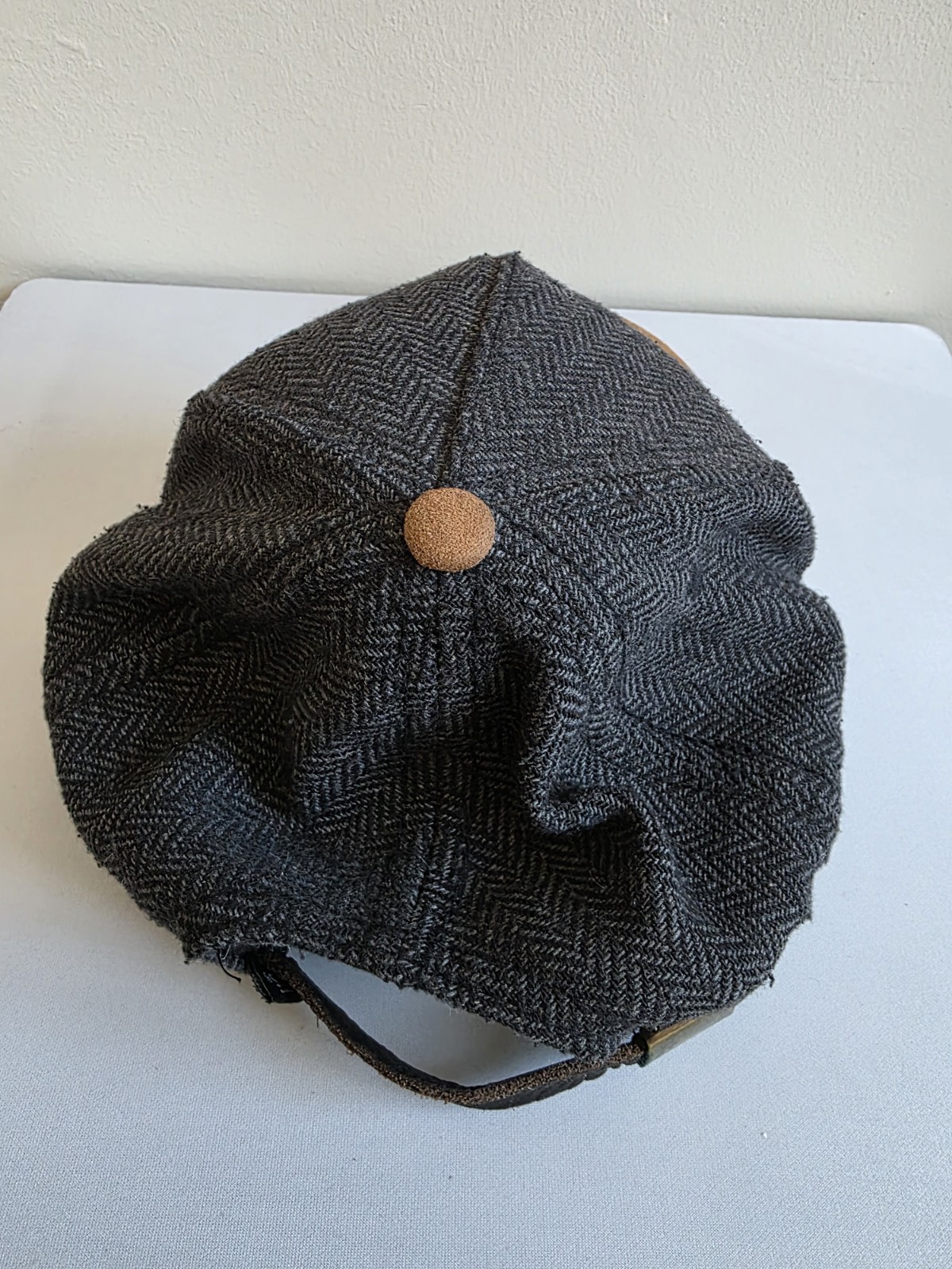 VANS - Herringbone Strapback Hat / Brown / Adjust… - image 6