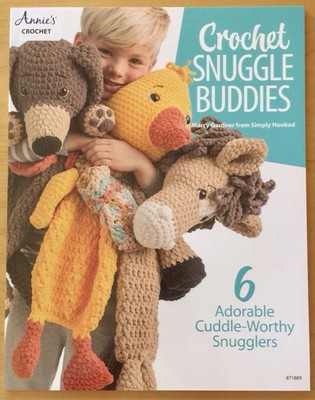 Snuggle Buddies Cute Toys to Crochet Pattern Book - New