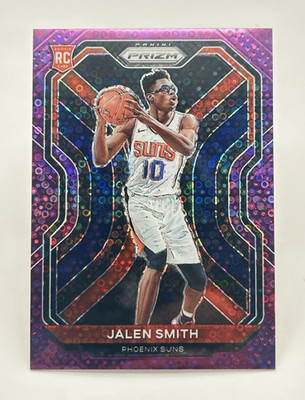 2020-21 Panini Prizm Basketball Jalen Smith #300 Purple Fast Break /75 Rookie