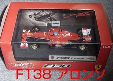 Mattel 1/43 Ferrari F138 Alonso 2013 Hotwheels