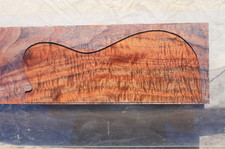 Curly Claro Walnuss 21" x 7" x 2 3/16" Gitarre, Gitarrenbauer, Handwerk, Tonleitern