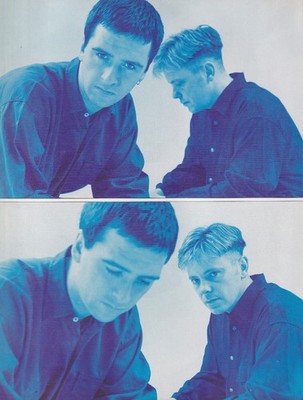 Johnny Marr & Bernard Sumner (Electronic) - Mini Poster/Magazine Clipping