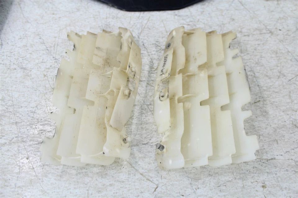 Guardabarros delanteros traseros Yamaha YZ250F 2009 placas de matrícula cubiertas de tanque de gasolina protectores de horquilla Foto 3 de 4