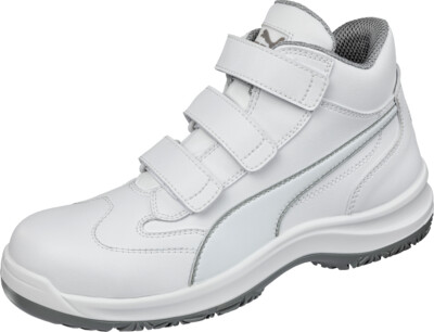 Puma ABSOLUTE MID Küchenschuhe Sicherheitsschuh Laborschuhe Arbeitsschuh S2 weiß