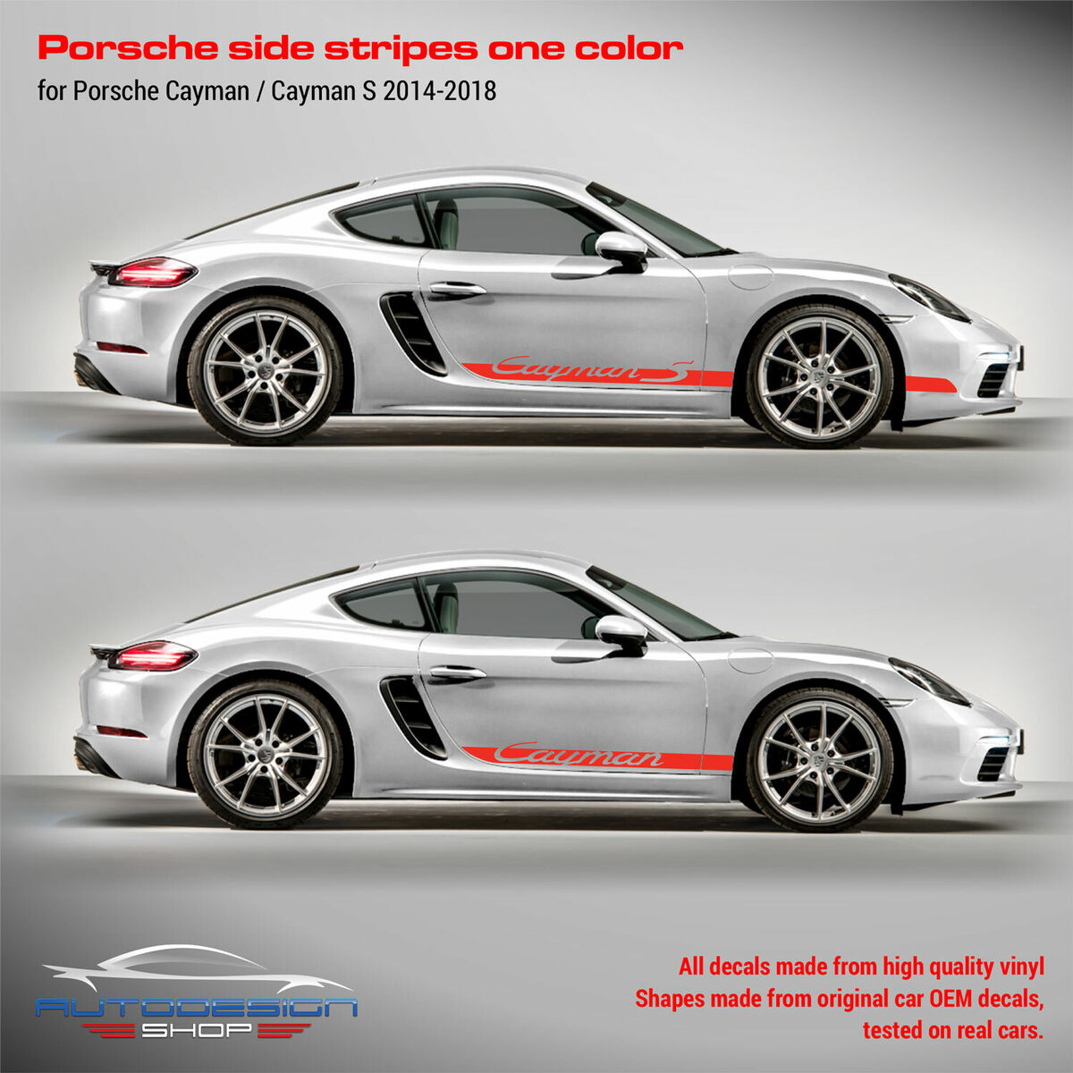 Right Side Kit| PORSCHE 718 BOXSTER S 2018 Right Side Kit| PORSCHE 718 BOXSTER S 2018