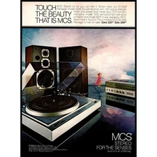 1981 MCS 3226 Stereo Receiver Vintage Print Ad Audiophile Wall Art Photo