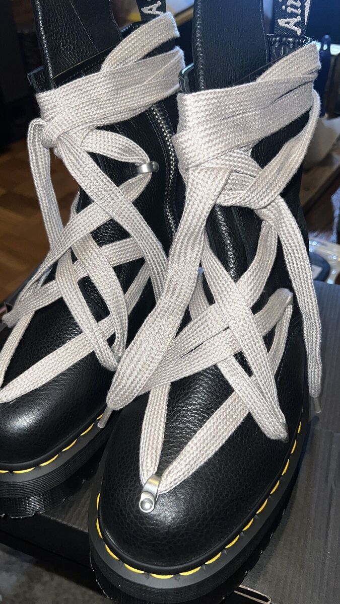 Dr. Martens × Rick Owens 1460 Quad Leather Sole Pentagram Dr. Martens × Rick Owens 1460 Quad Leather Sole Pentagram