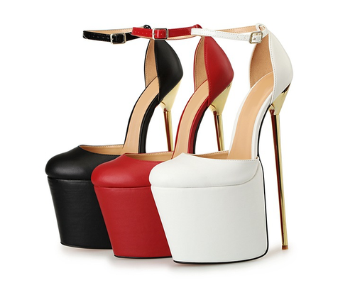Extreme 22cm high heel platform sandals