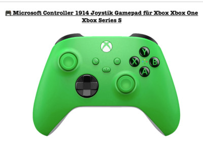    Microsoft Controller 1914 Joystik Gamepad für Xbox Xbox One Xbox Series S