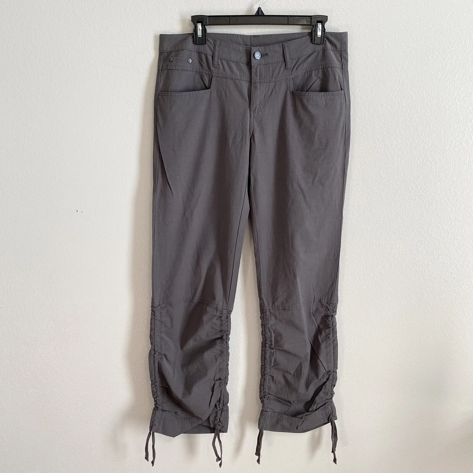 prana mid rise light weight full length convertible hiking pants