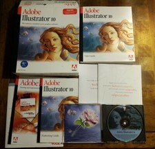 Adobe Illustrator 10.0 Retail  1 User/s - Upgrade for Mac 16001213